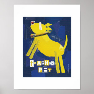 Leerkrachten Pet Print