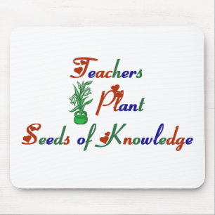 Leerkrachten Plant Seeds of Knowledge Muismat