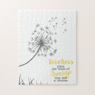 Leerkrachten Planten het kenniszaad Legpuzzel