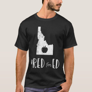 Leerkrachten rood voor het openbare onderwijs van t-shirt