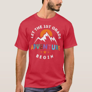 Leerkrachten terug naar school laten de eerste kla t-shirt