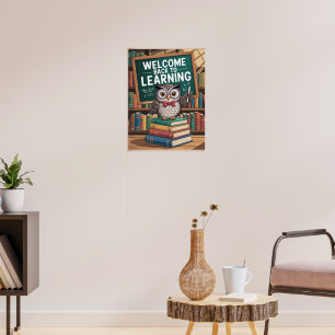 Leerkrachten terug naar school Poster, Poster