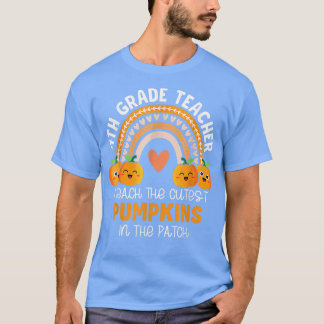 Leerkrachten van de vierde klas: de beste pompoene t-shirt