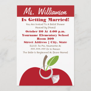 Leerkrachten Vrijgezellenfeest uitnodigen - Rood A Kaart