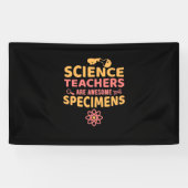 Leerkrachten wetenschap Leerkrachten zijn Geweldig Spandoek (Horizontaal)