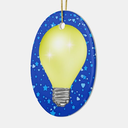 Leerlamp Keramisch Ornament (Links)