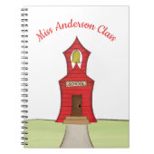 Leerleraar Colorful Cute School Whimsical Notitieboek (Voorkant)