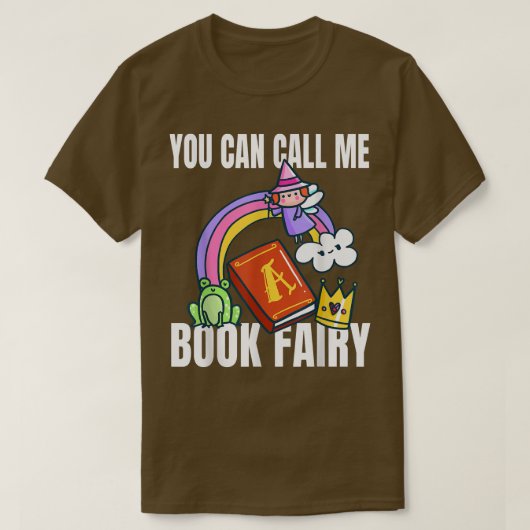 Leerleraar librarian je kunt me boekt Fai noemen T-shirt (Design voorkant)