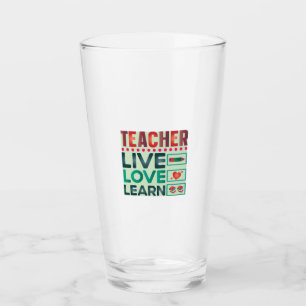 Leerleraar Live Love Glas