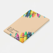 Leerleraar student Crayon basisschool klaslokaal Post-it® Notes (Schuin)