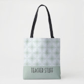 Leerleraar Stuff Inspirerend Canvas tas (Voorkant)