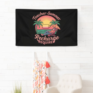 Leerleraar zomerreclassering vereist laatste dag s spandoek