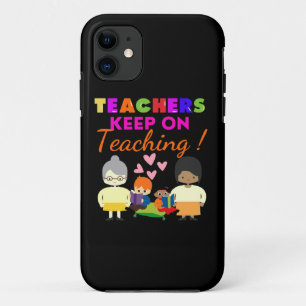 LEERLEREN HOUDEN OP HET LEREN VAN grappige schatti iPhone 11 Hoesje