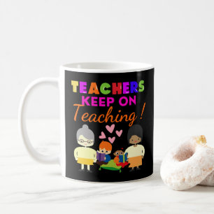 LEERLEREN HOUDEN OP HET LEREN VAN grappige schatti Koffiemok