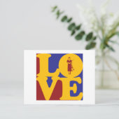 Leerliefde Briefkaart (Staand voorkant)