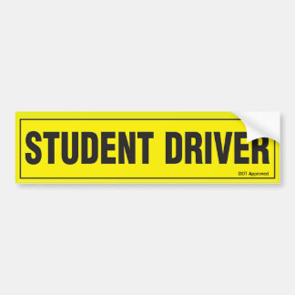 LEERLING BESTUURDER BUMPERSTICKER