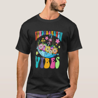 Leerling-student Kindergarten, eerste dag terug na T-shirt