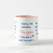 Leerlingen in wiskunde - Funny Mug Mok (Midden)