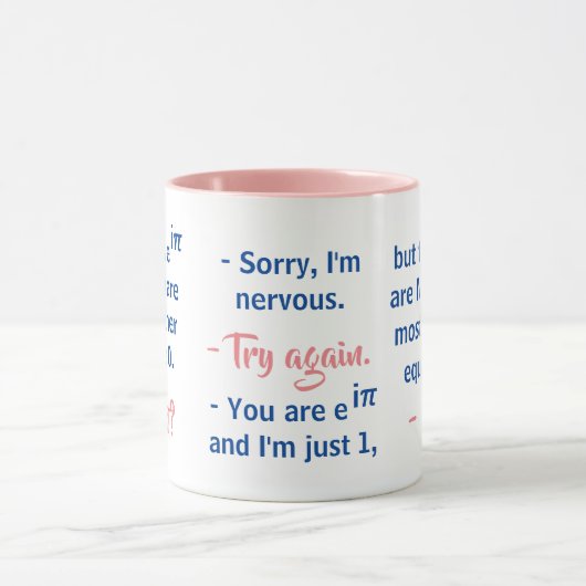 Leerlingen in wiskunde - Funny Mug Mok (Midden)