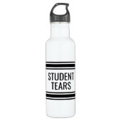 Leerlingen voor studenten - Funny Teacher Classroo Waterfles (Voorkant)