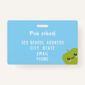 Leerlingenbadge Badge (Achterkant)