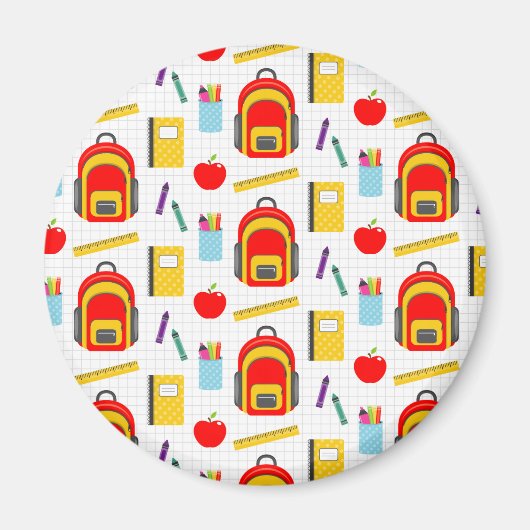 Leerlingencadeau | Apple Terug naar school Magneet (Voorkant)