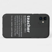 Leerlingendefinitie - Leerleraar Case-Mate iPhone Case (Achterkant (horizontaal))