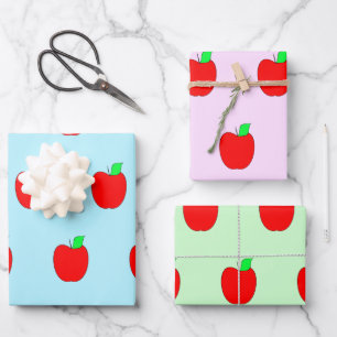 Leerlingenwaardering Apple Wrapping Paper