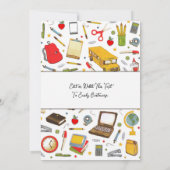 Leerlingenwaardering bedankt kaart (Achterkant)