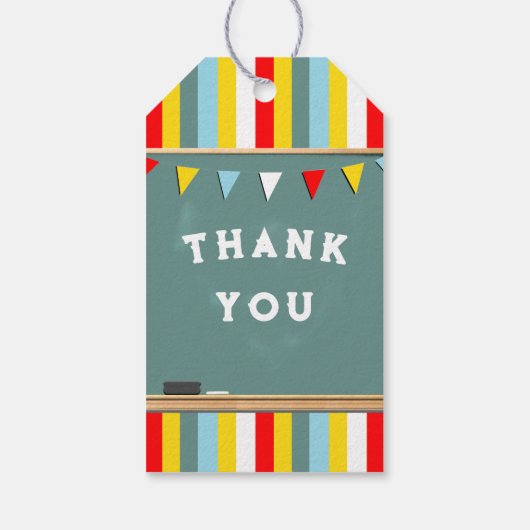 Leerlingenwaardering — Labels Cadeaulabel (Achterkant)