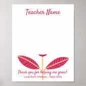 Leerlingenwaardering — Sjabloon voor doe-het-zelfa Poster (Voorkant)