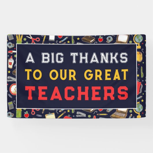 Leerlingenwaardering Spandoek (Horizontaal)