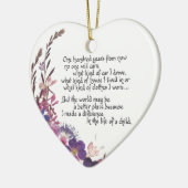 Leerlingenwaardigheidsgeschenk Keramisch Ornament (Links)