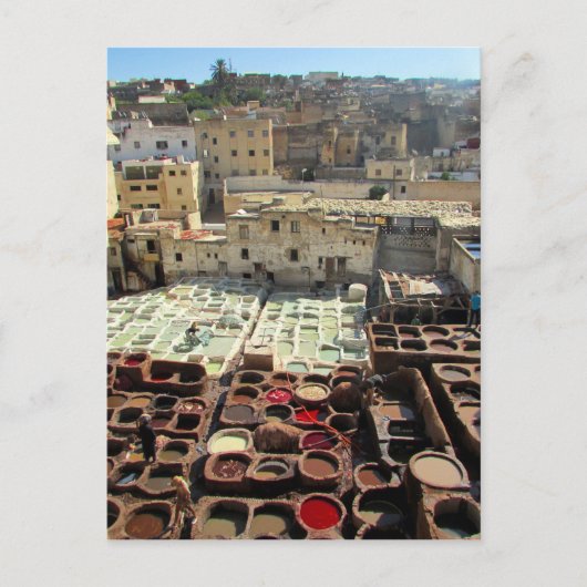 leerlooierij briefkaart (Voorkant)