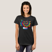 Leermodus op vorige dag van schooltijd Zomer zomer T-shirt (Voorkant volledig)