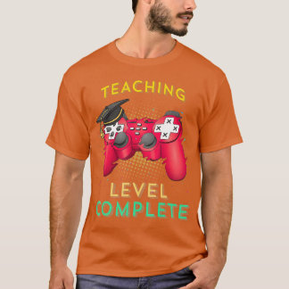 Leerniveau Complete school Afstuderen Ga T-shirt