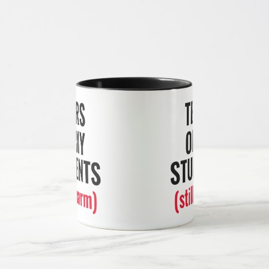 Leerpijlen van studenten mok (Midden)