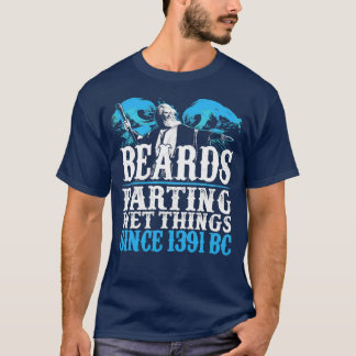 Leerpoten die natte dingen scheiden sinds 1391 voo t-shirt