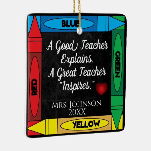 Leerprijsopgave #1 - Personeel Keramisch Ornament (Rechts)