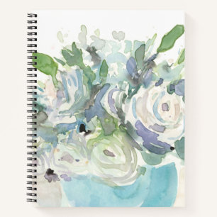 Leerregeling - Waterverf Bouquet Notitieboek