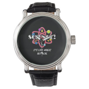Leerscheikundewetenschap is als een magisch maar e horloge