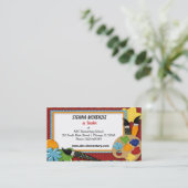 Leerschool basisschool visitekaartje (Staand voorkant)