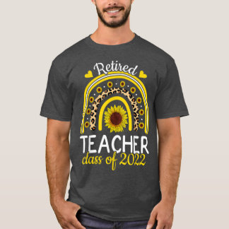 Leerschool in ruste van 2022 Rainbow Retirement S T-shirt