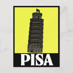 Leertoren van het ontwerp van het Briefkaart Pisa