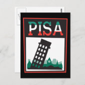Leertoren van Pisa Briefkaart (Voorkant / Achterkant)