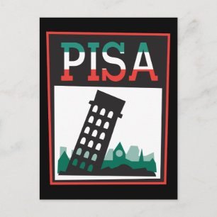 Leertoren van Pisa Briefkaart