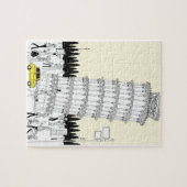 Leertoren van Pisa Legpuzzel (Horizontaal)