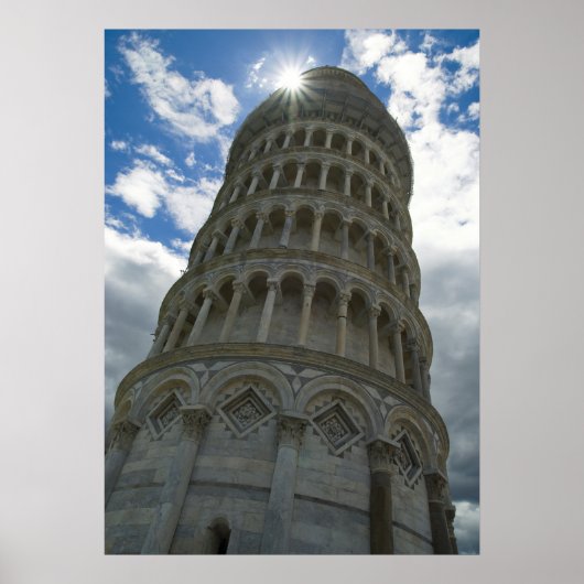 Leertoren van Pisa Poster (Voorkant)