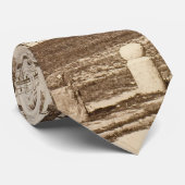 Leertoren van Pisa Stropdas (Opgerold)