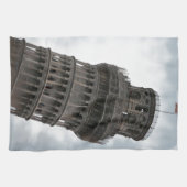 Leertoren van Pisa Theedoek (Horizontaal)